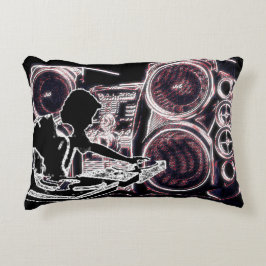 ALMOFADA DECORATIVA AUTO-FALANTE DO DJ