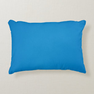 Almofada Decorativa Azul brilhante com textura granulada