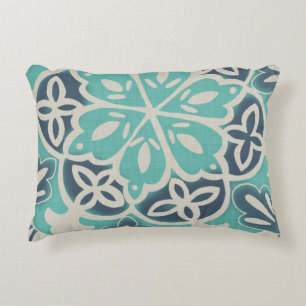 Almofada Decorativa Azulejo Batik Azul I