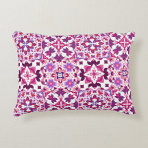 Azulejos Espanhóis Rosa e Roxo