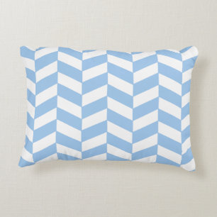 Almofada Decorativa Baby Blue Herringbone