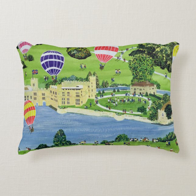Almofada Decorativa Ballooning em Leeds Castle (Frente)