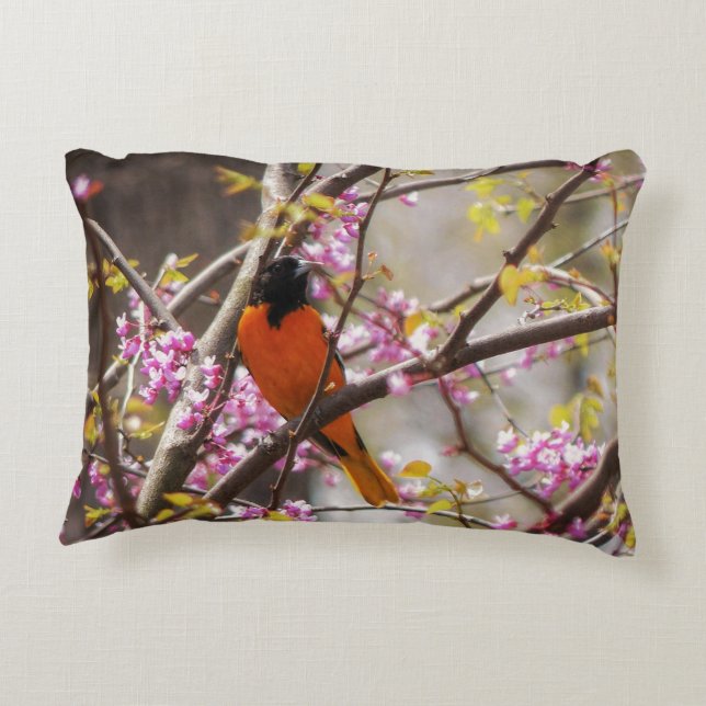 Almofada Decorativa Baltimore Oriole (Verso)