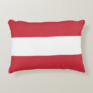 Almofada Decorativa Bandeira da Áustria