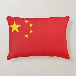 Almofada Decorativa Bandeira da China