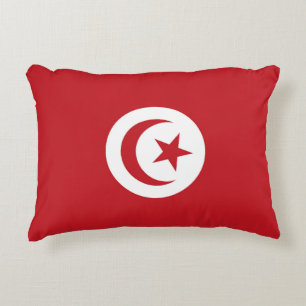 Almofada Decorativa Bandeira da Tunísia