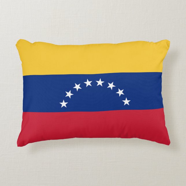 Almofada Decorativa Bandeira da Venezuela (Frente)