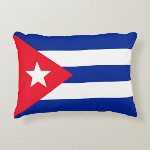 Almofada Decorativa Bandeira de Cuba