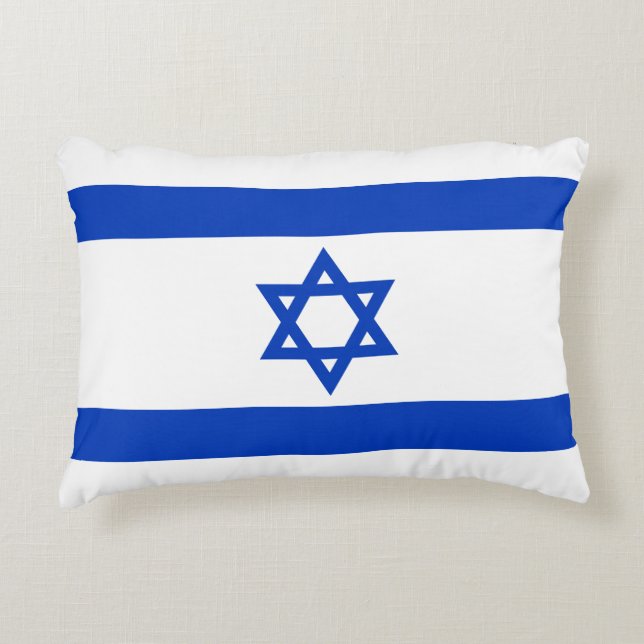 Almofada Decorativa bandeira de Israel (Frente)