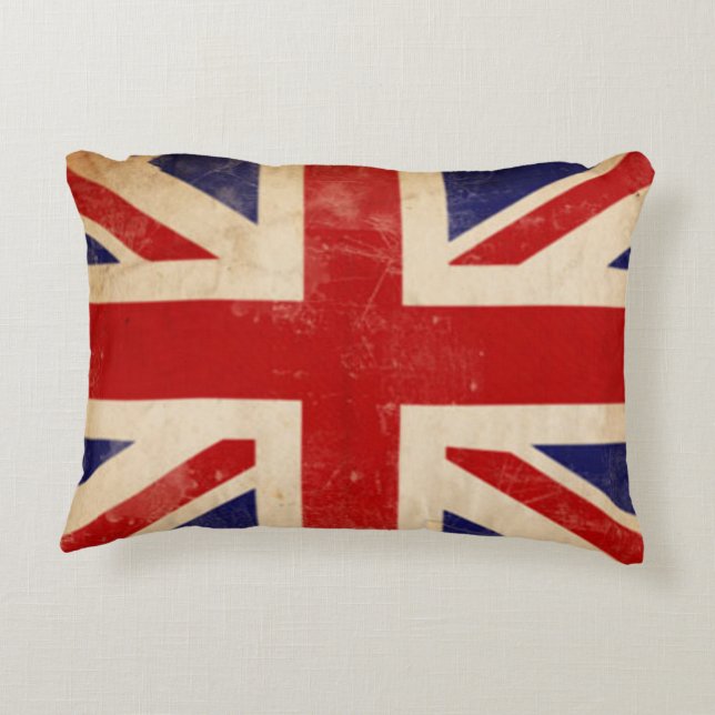 ALMOFADA DECORATIVA BANDEIRA DE LONDRES (Verso)