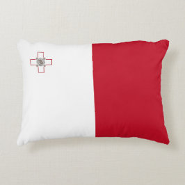 Almofada Decorativa Bandeira de Malta