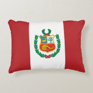 Almofada Decorativa Bandeira de Peru