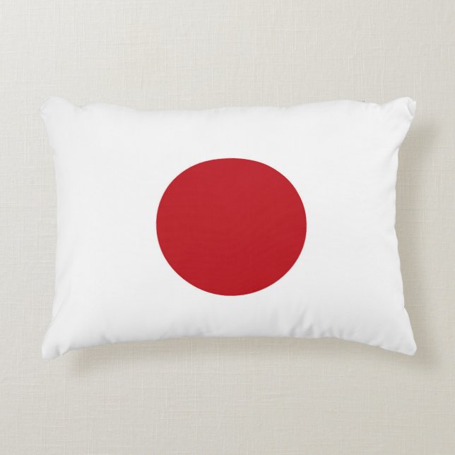 Almofada Decorativa Bandeira do Japão (Frente)