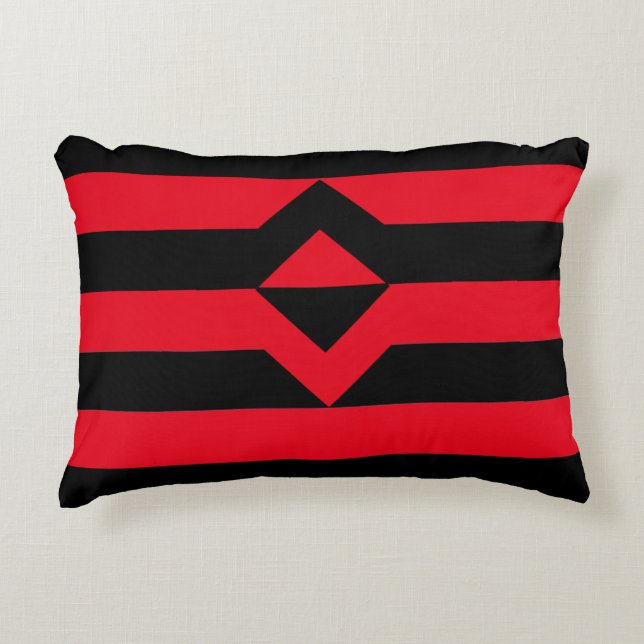 Almofada Decorativa Bandeira do Punho Orgulho (Frente)