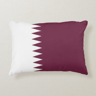 Almofada Decorativa bandeira do Qatar