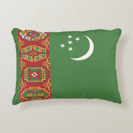 Almofada Decorativa bandeira do Turquemenistão