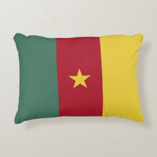 Almofada Decorativa bandeira dos Camarões