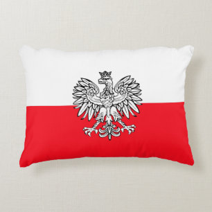 Almofada Decorativa Bandeira polonesa