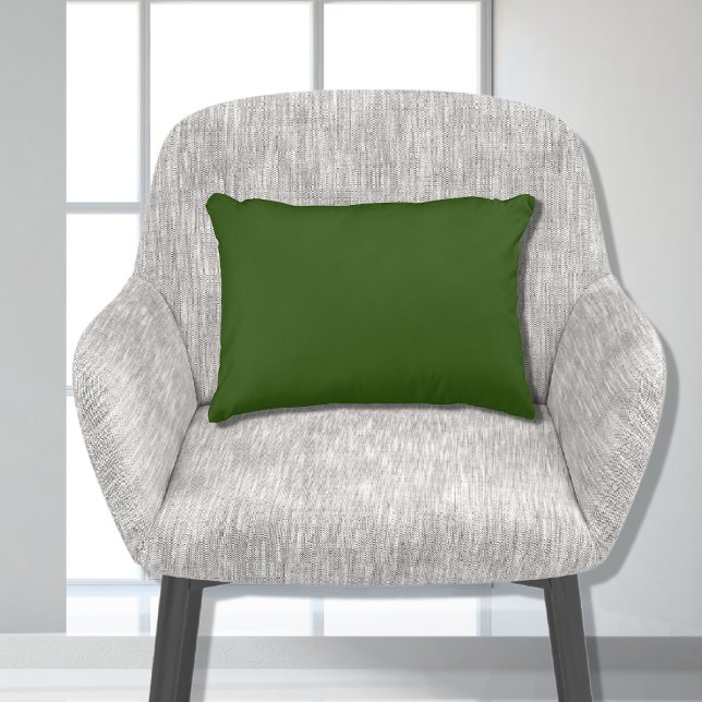 Almofada Decorativa Básico Elegante Cor Sólida Forrest (Criador carregado)