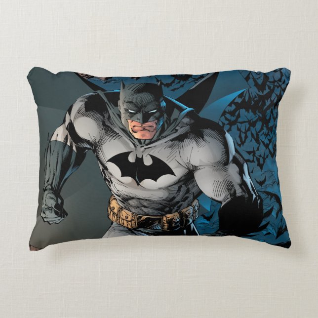 Almofada Decorativa Batman Saindo Da Caverna De Bat (Frente)