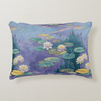 Almofada Decorativa Beautiful Water Lilies Monet Art