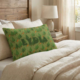 Almofada Decorativa Bebê Raposa da Floresta Personalizado
