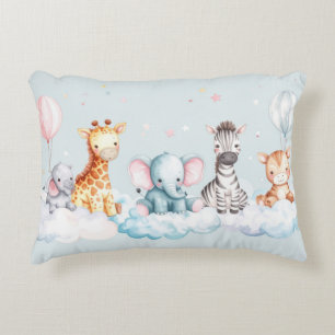 Almofada Decorativa Bebê Zebra com todos os seus amigos