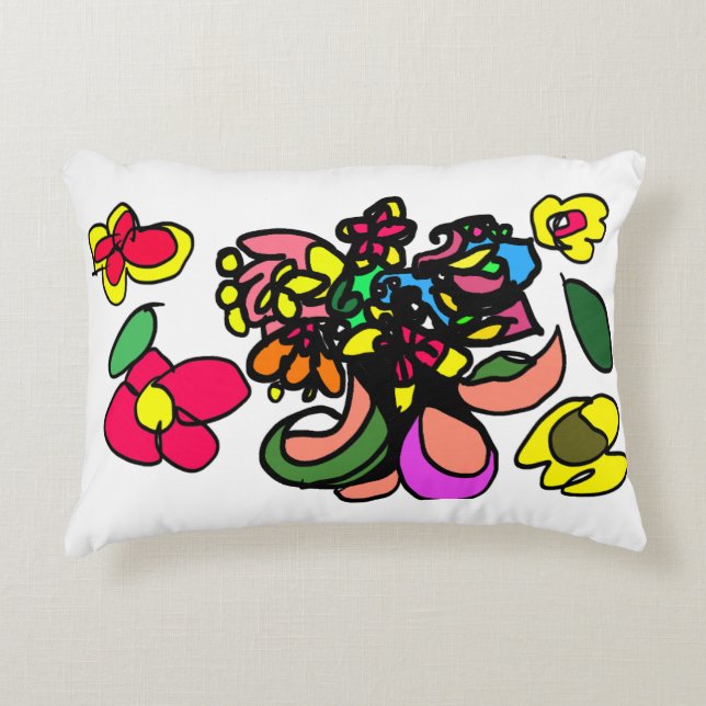Almofada Decorativa Beija-flor relaxa primavera (Frente)