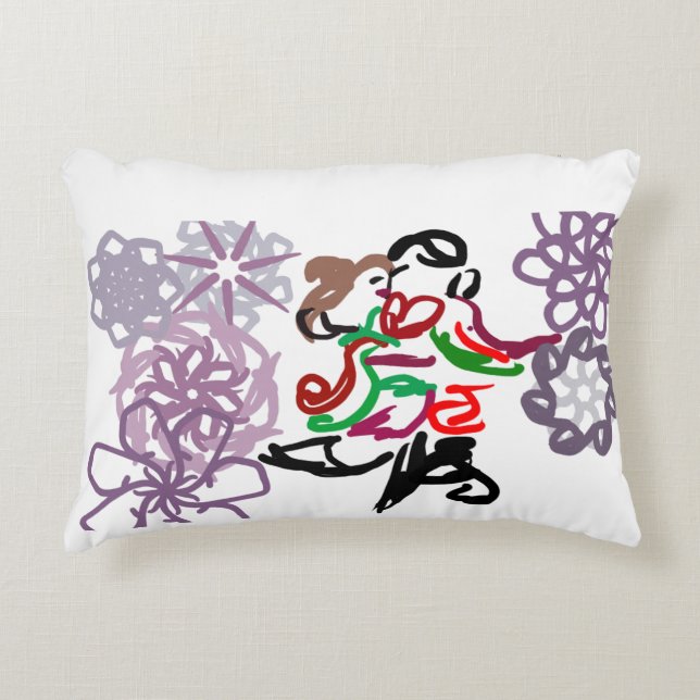 Almofada Decorativa Beijo de Férias  (Frente)