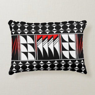 Almofada Decorativa Bênção da pena sudoeste em vermelho
