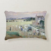 Berthe Morisot - Prendendo a roupa seca para secar