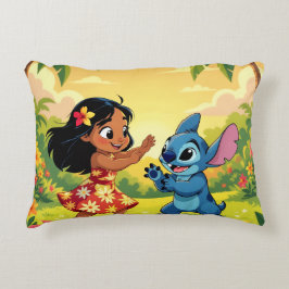 Almofada Decorativa Beste Freunde fürs Leben – Lilo & Stitch