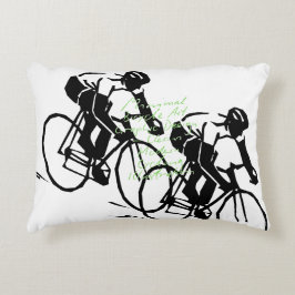 Almofada Decorativa  Bicycle Riding Race