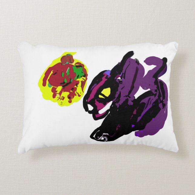 Almofada Decorativa Black Cat yes Autumn (Frente)