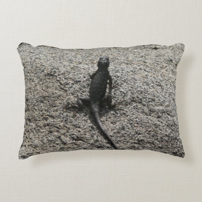 Almofada Decorativa Black Lizard (Frente)