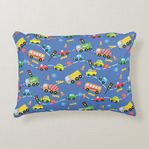 Almofada Decorativa Blue Boys para transporte
