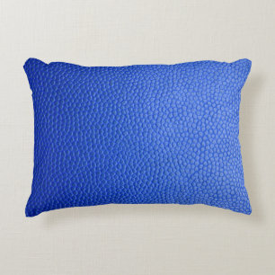 Almofada Decorativa Blue leather skin texture skin