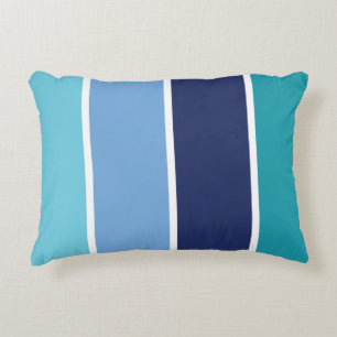 Almofada Decorativa Blue Striped