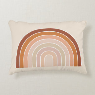 Almofada Decorativa Boho Rainbow Beige Terracotta
