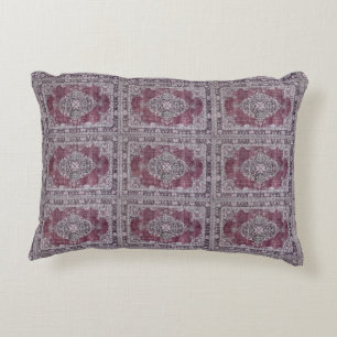 ALMOFADA DECORATIVA BOHO WINE IMPRESSÃO BOHEMIAN BURGUNDY