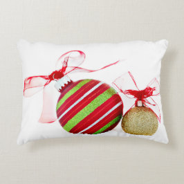 Almofada Decorativa Bolas dos enfeites de natal contemporâneas