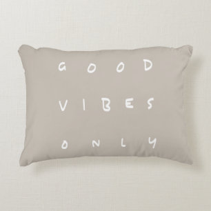 Almofada Decorativa Bom Uplifting customizável da terra das impressõ