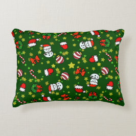 Almofada Decorativa Boneco de Neve de Feriado