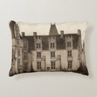 Bonito Chateau Francês em Sepia Tones