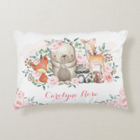 Bonito Woodland Animal Rosa Rosinha Enfermeira