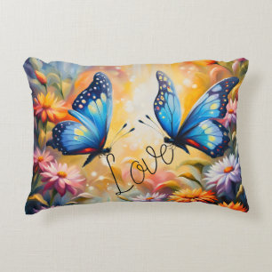 Almofada Decorativa borboletas no amor
