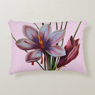 Almofada Decorativa Botânica: Açafrão