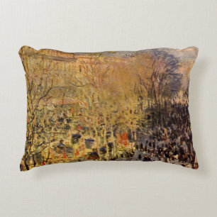 Almofada Decorativa Boulevard des Capucines de Claude Monet, Arte Fino