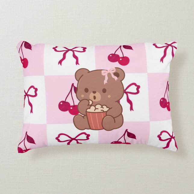 Almofada Decorativa Bows & Bears Accent Cushion (Frente)
