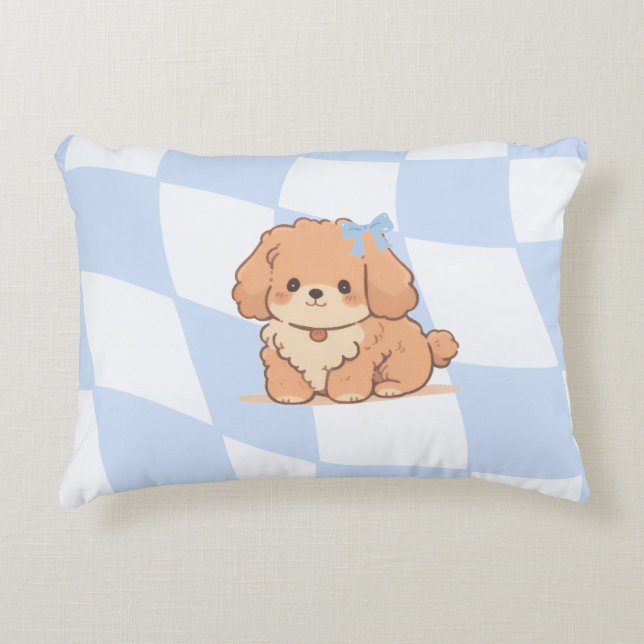 Almofada Decorativa Bows & Bones Accent Cushions (Frente)